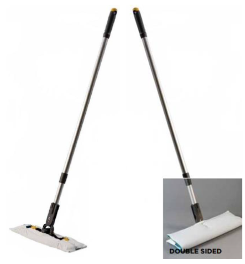 エルゴノミック16”クリーンルーム V フラットモップシステム