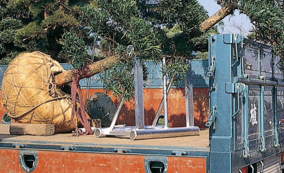 植木運搬用アルミ架台『馬之助』