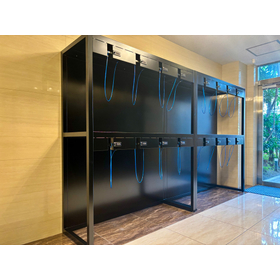 【納入事例】ホテル向けセルフクロークロッカー