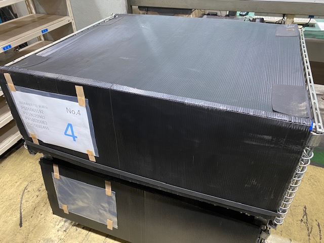 【改善事例】出荷用パレテーナの雨避けカバー