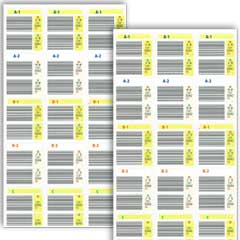 可変バーコードラベル