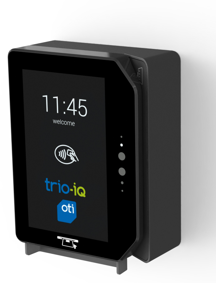 キャッシュレス決済リーダー『trio-iQ』