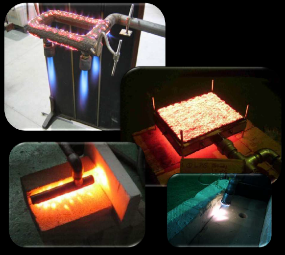 【金型加熱用メタルニットバーナ】均一加熱で金型のダメージを低減