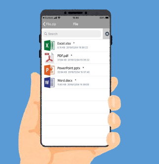 Zipファイル解凍アプリ『ArchXtract』