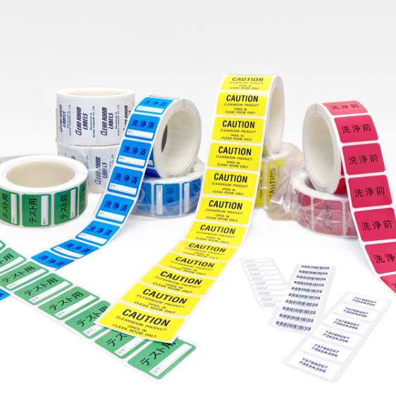 クリーンルームラベル