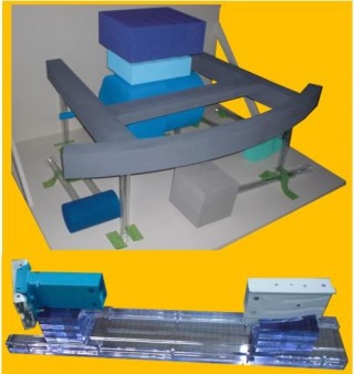 展示用模型＜発泡材を使用＞　軽量/低価格での製作が可能！