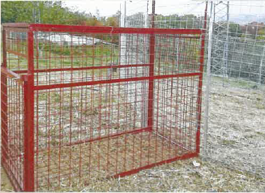 ICTマット式センサー大型囲い罠