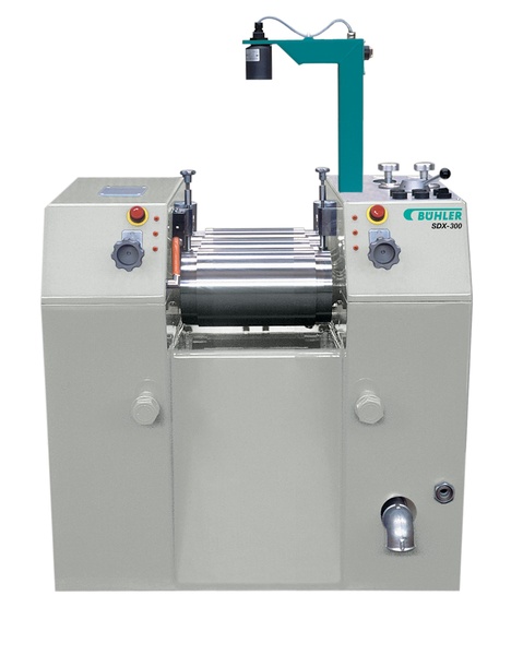 フルセラミック仕様 研究用3本ロールミル SDX-300-CLC