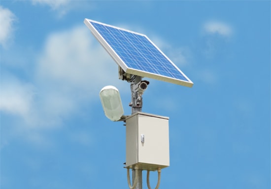 ソーラー電源式防犯カメラ『KSC-500CL』