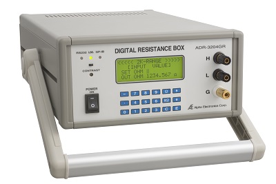 WU31807◆Alpha/アルファ ADR-3204GR デジタルレジスタンスボックス 現状渡し品 デジタル式精密可変抵抗器 ADR3204GRV｜測定器レンタルならレックス