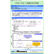 【分析事例】ポリカーボネート表面の劣化評価