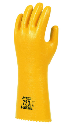 耐溶剤手袋ダイローブ２２３