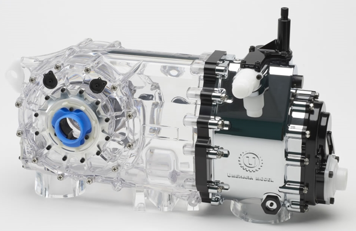 製品サンプル『5軸多面加工　トランスミッション』