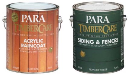 屋外木部用水性ペイント『PARA ティンバー・ケア』