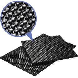 高性能防振ゴム『ディンプルパッドシリーズ』