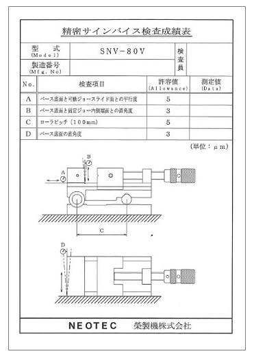 取扱説明書】精密サインバイス『SNV-80V』 | 榮製機 - Powered by