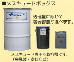 医療廃棄物の安全管理・処理システム『メスキュード』