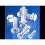 Lightweight, insulated, corrosion-resistant, non-magnetic, heat-insulating plastic screws.