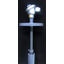 Solvent-compatible PVC float level switch (flange welded type)