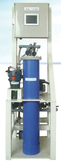 酸性金メッキ液不純金属イオン除去装置　NANAO IP-ZERO