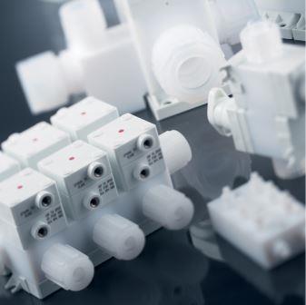 超高純度フルオロポリマー・ダイヤフラム・バルブ　DRPシリーズ