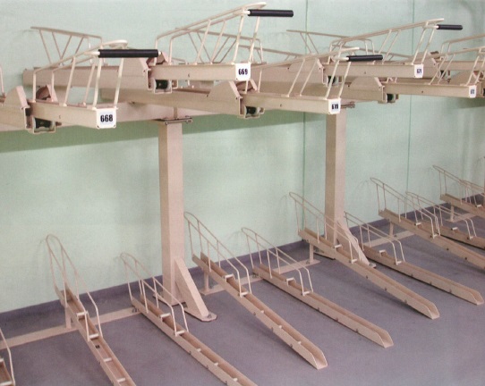 2段式サイクルラック「MCY-G型」