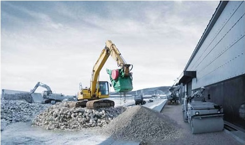 『再生クラッシャーラン製造工（脱着式）』