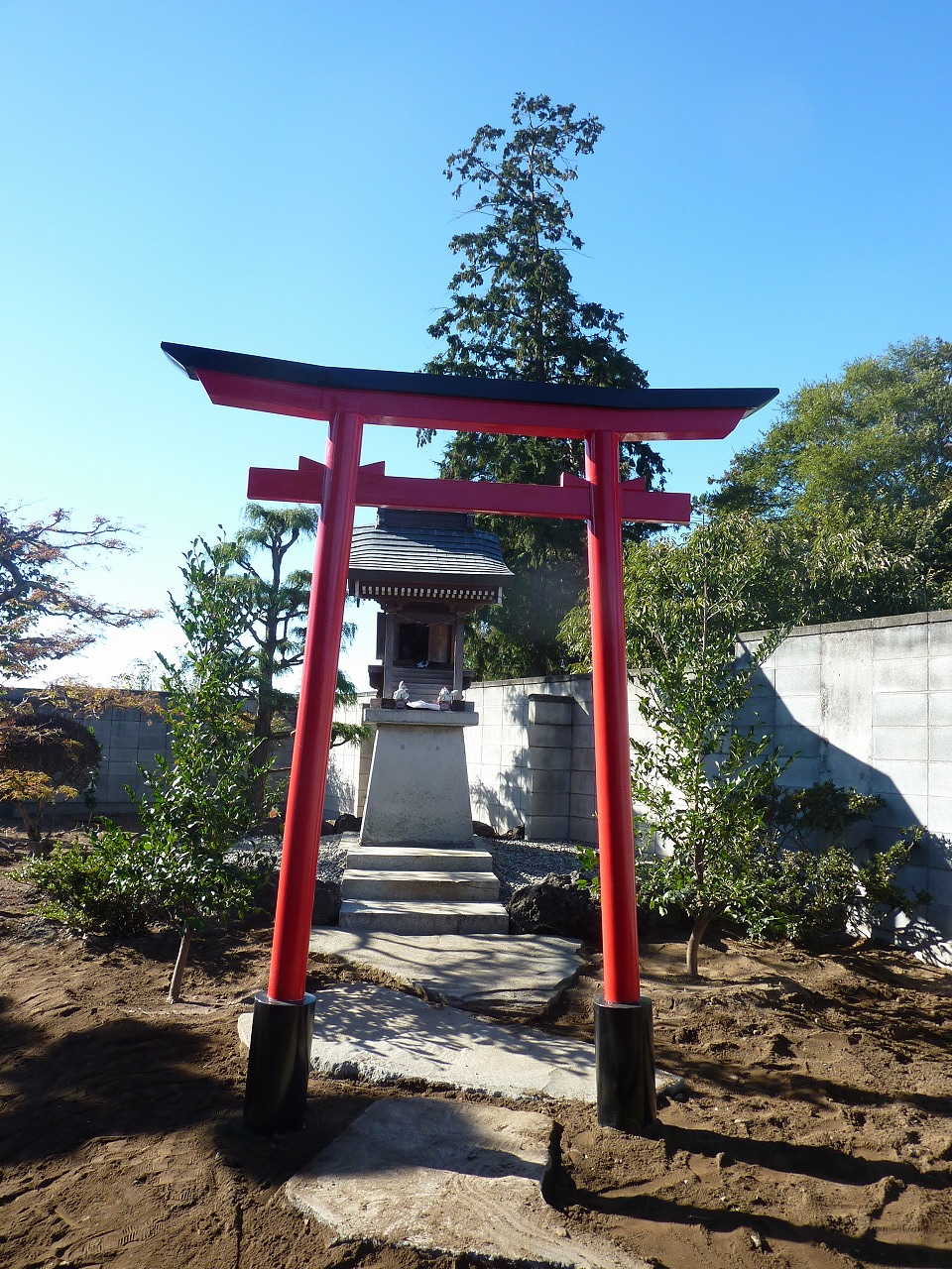 ステンレス製鳥居