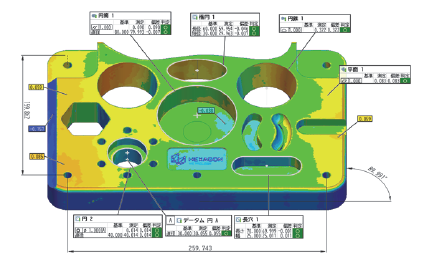 ３次元寸法・幾何公差測定・形状解析
