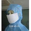 Washable mask for clean rooms (mesh mask)
