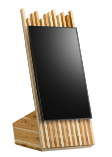 AVAWOODサイネージスタンド 【寿司屋や旅館などに合う！】