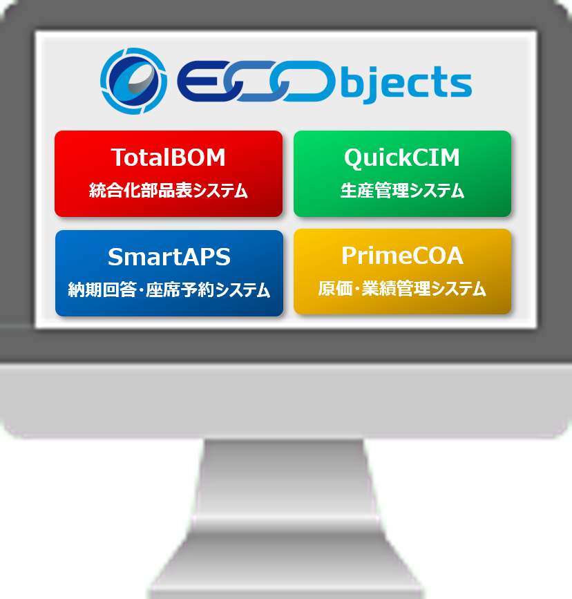 【統合BOM／統合化生産管理ソリューション】ECObjects