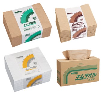 紙ワイパー『キムタオル シリーズ』 | 日本製紙クレシア - Powered by