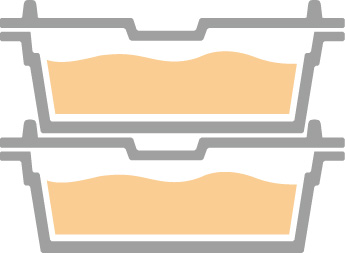 ホテルパン蓋スタッキング仕様