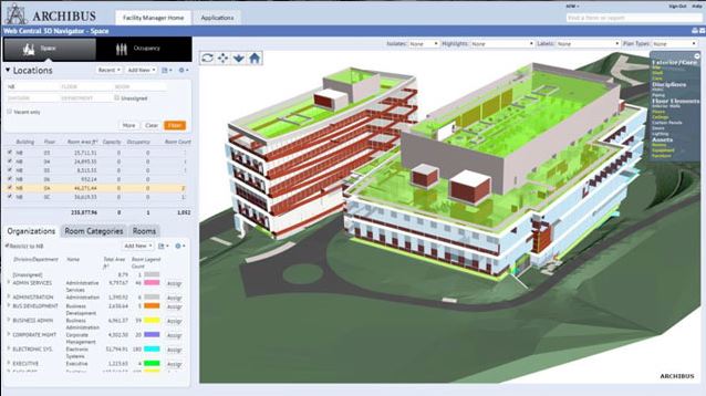 ワークプレイ  ス管理ソリューション『ARCHIBUS』