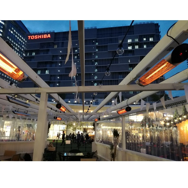 【導入事例のご案内】屋外用防水暖房機の【イベント】の導入事例