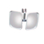 Twin mirror (two-sided mirror type) curved mirror