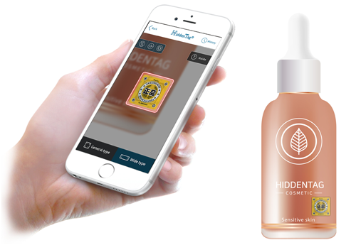 正規品認証サービス「HiddenTag」