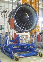 Pratt&whitney エンジンドーリー エンジンスタンド