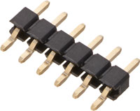 ピンヘッダー PSL-40 ピン（角ピン）2.54mmピッチ | 廣杉計器