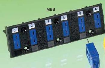 MBS　小型熱電対コネクター用パネルマウント