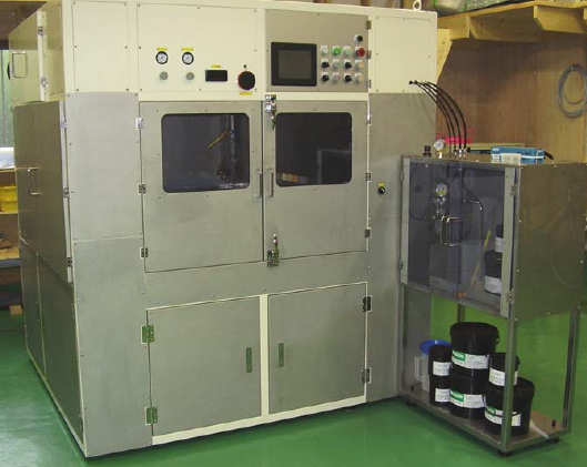 水平式連続両面スプレーコーター