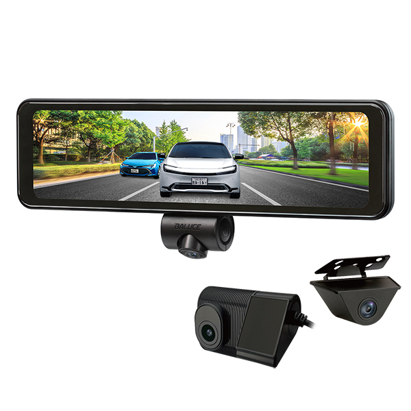 360度録画ドライブレコーダーミラー『BALUCE360』