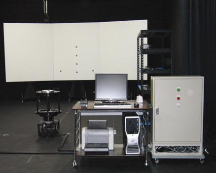 航空灯火用　配光測定装置
