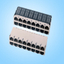 １６ポート　RJ45コネクタ　LED付