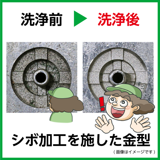 シボ金型「金型洗浄機クリピカエース」【洗浄事例】 | ソマックス