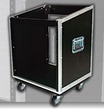 輸送用ハードケース スロープ付ミキサー＆ラック（オープン） アルモア