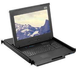 K117e  4K対応17インチ液晶コンソールドロワー