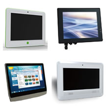 用途に合わせて選べるパネルコンピュータ（パネルPC）