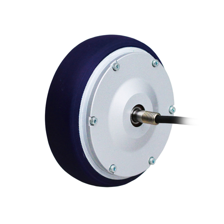 【薄型電動ホイール導入事例】手押し台車を電動アシスト化